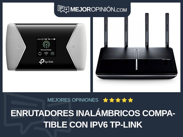 Enrutadores inalámbricos Compatible con IPv6 TP-Link