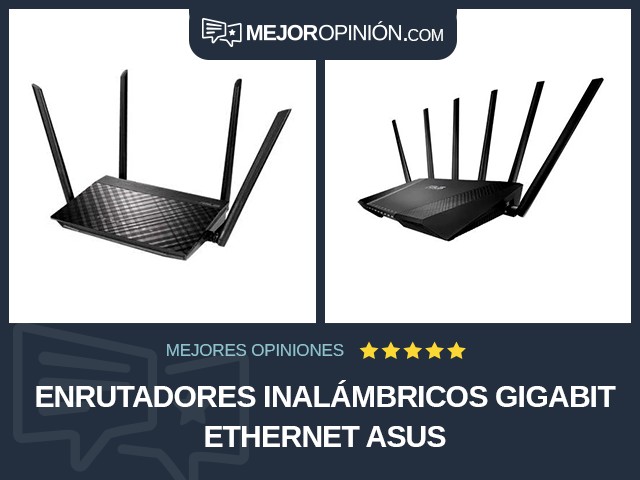 Enrutadores inalámbricos Gigabit Ethernet ASUS