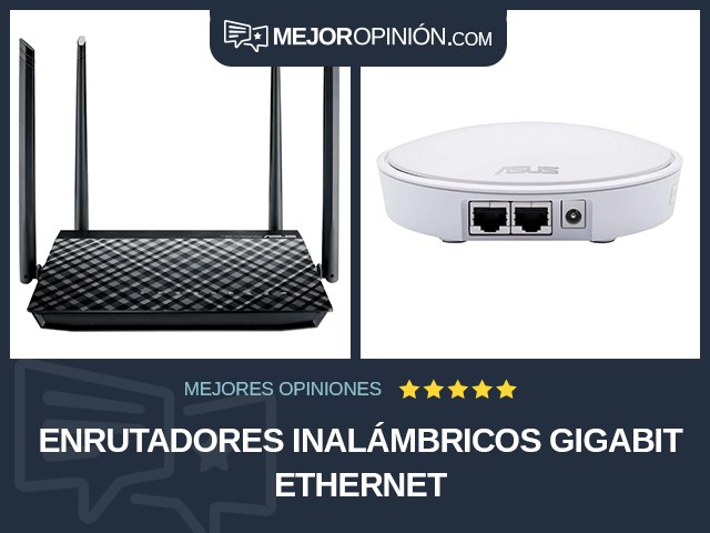 Enrutadores inalámbricos Gigabit Ethernet