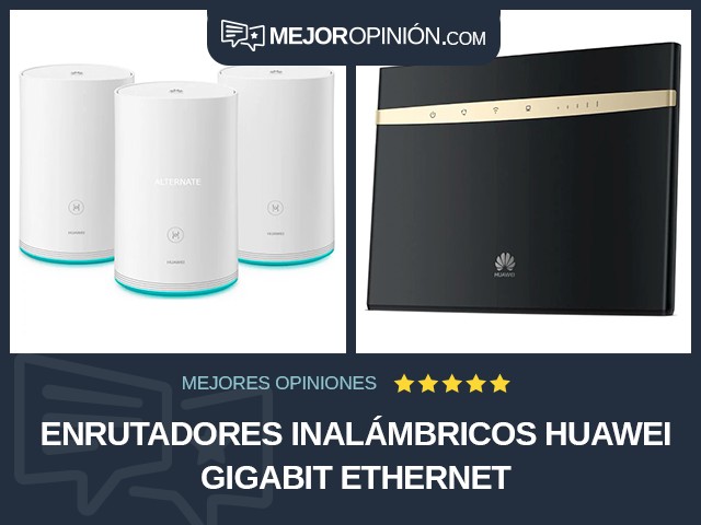 Enrutadores inalámbricos Huawei Gigabit Ethernet