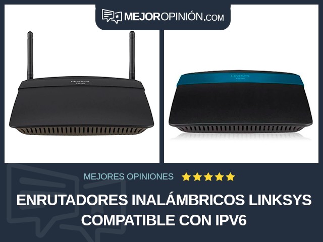 Enrutadores inalámbricos Linksys Compatible con IPv6