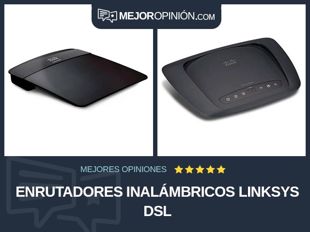 Enrutadores inalámbricos Linksys DSL