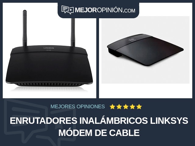 Enrutadores inalámbricos Linksys Módem de cable