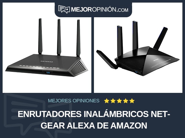 Enrutadores inalámbricos NETGEAR Alexa de Amazon
