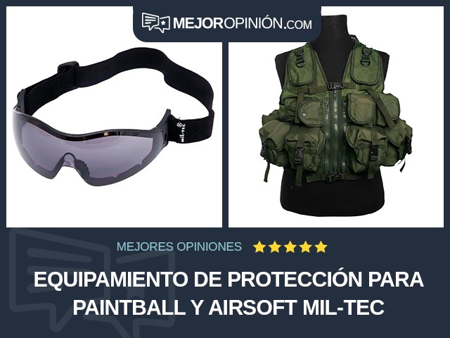 Equipamiento de protección para paintball y airsoft MIL-TEC