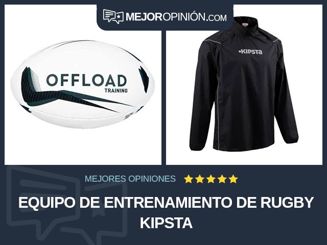 Equipo de entrenamiento de rugby Kipsta