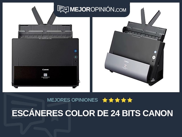 Escáneres Color de 24 bits Canon