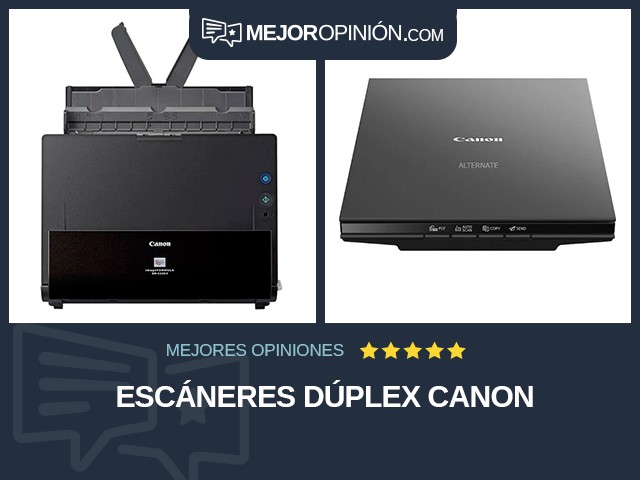 Escáneres Dúplex Canon