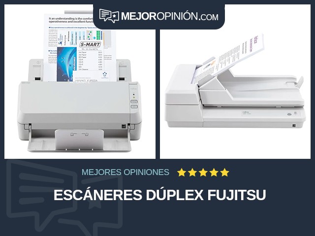Escáneres Dúplex Fujitsu