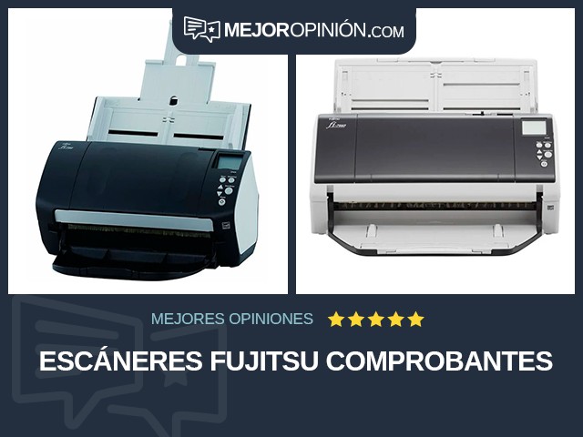Escáneres Fujitsu Comprobantes
