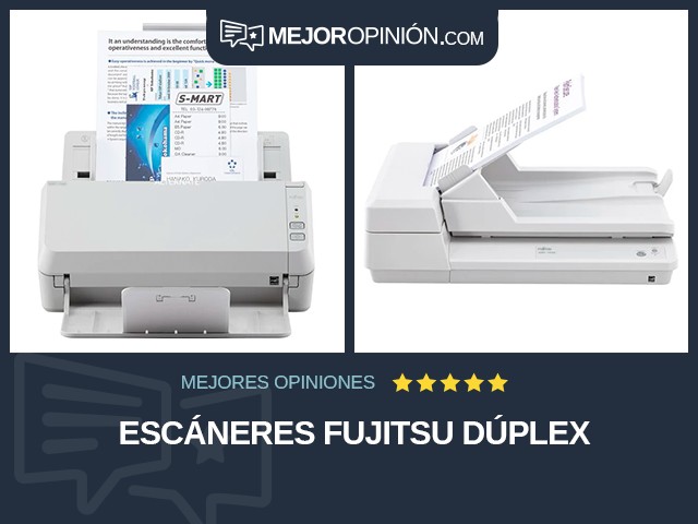 Escáneres Fujitsu Dúplex
