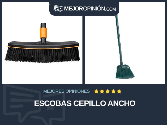 Escobas Cepillo ancho