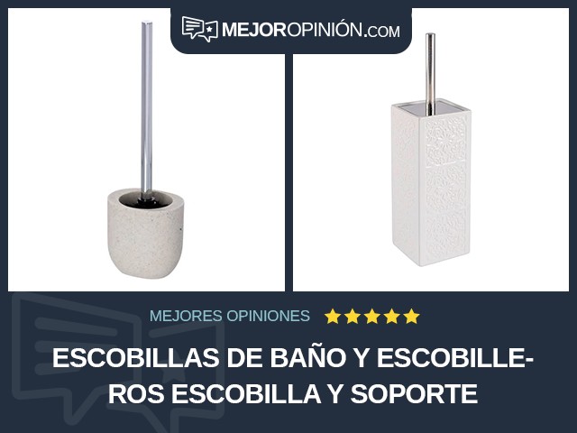 Escobillas de baño y escobilleros Escobilla y soporte