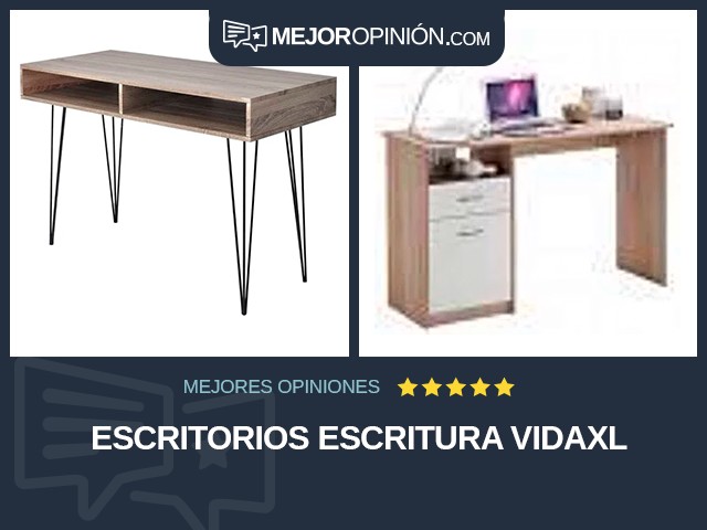 Escritorios Escritura vidaXL