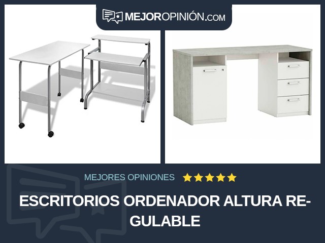 Escritorios Ordenador Altura regulable