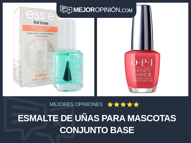 Esmalte de uñas para mascotas Conjunto Base