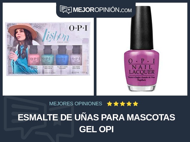 Esmalte de uñas para mascotas Gel OPI