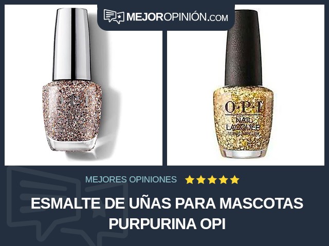 Esmalte de uñas para mascotas Purpurina OPI