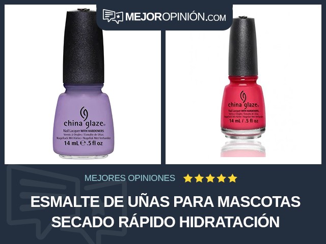 Esmalte de uñas para mascotas Secado rápido Hidratación