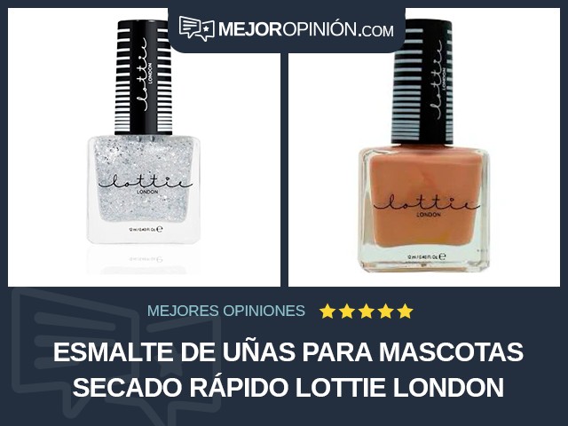 Esmalte de uñas para mascotas Secado rápido Lottie London