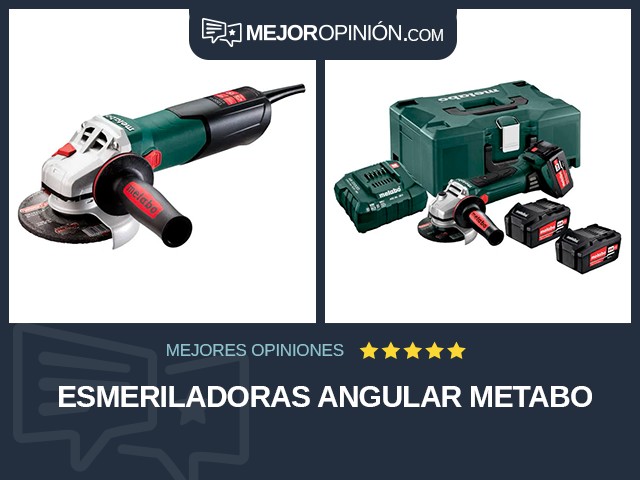 Esmeriladoras Angular Metabo