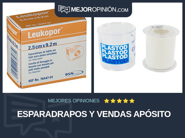 Esparadrapos y vendas Apósito