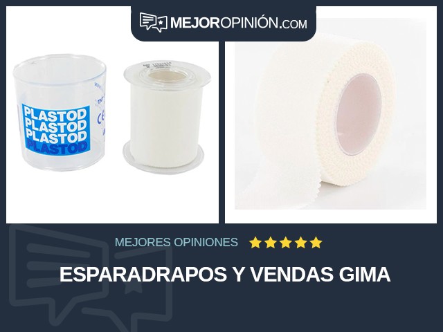 Esparadrapos y vendas GIMA