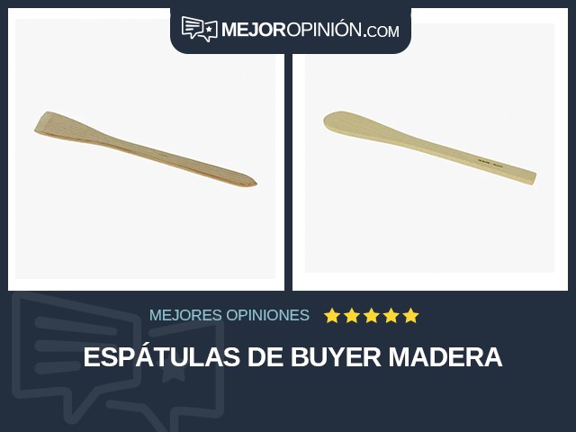 Espátulas de Buyer Madera