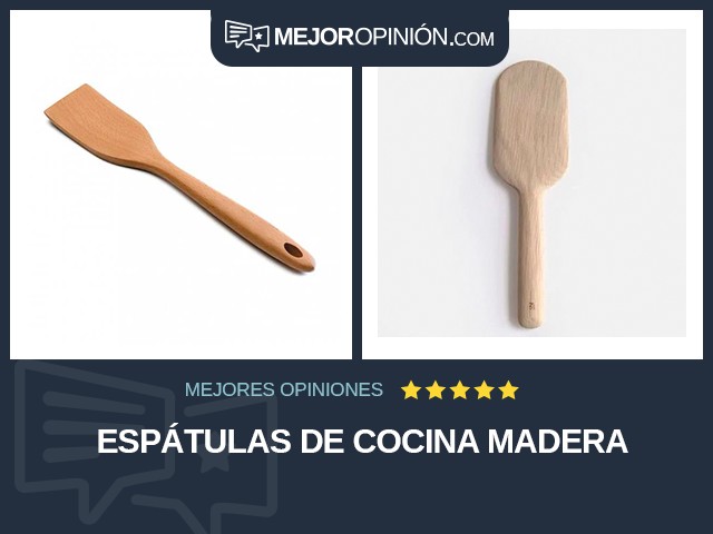 Espátulas de cocina Madera