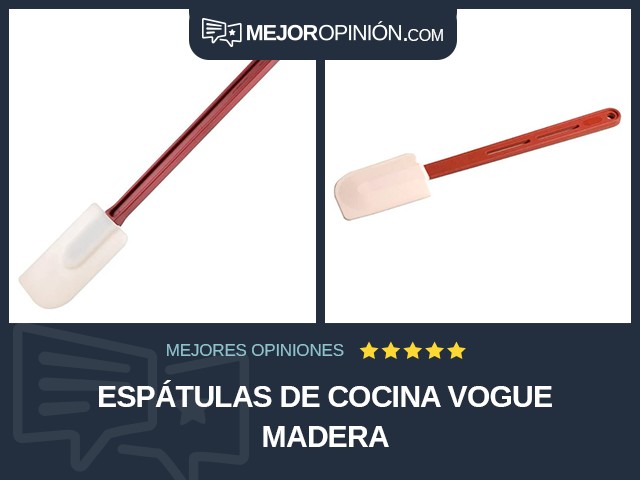 Espátulas de cocina Vogue Madera