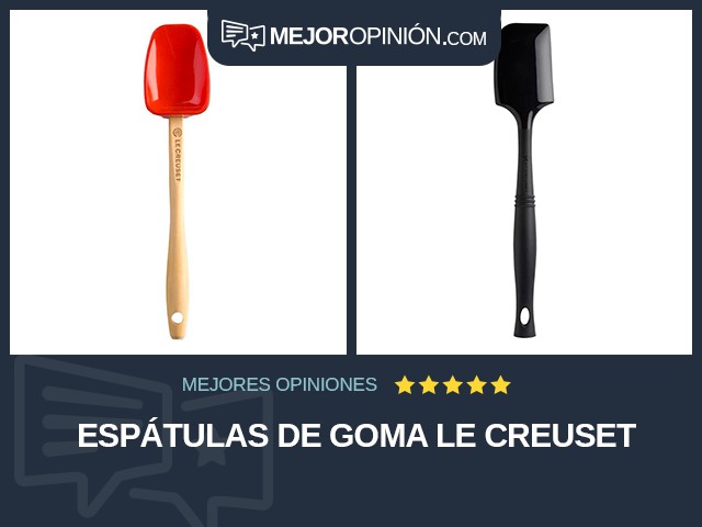 Espátulas de goma Le Creuset