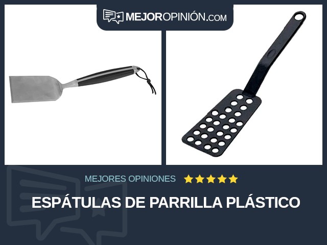 Espátulas de parrilla Plástico