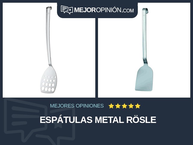 Espátulas Metal Rösle