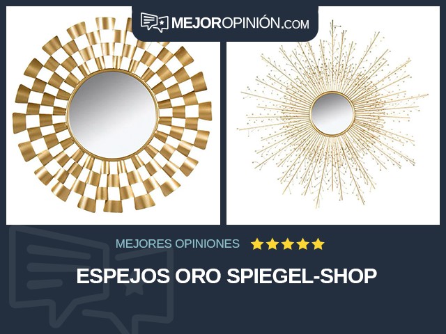 Espejos Oro Spiegel-Shop