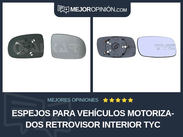 Espejos para vehículos motorizados Retrovisor interior TYC