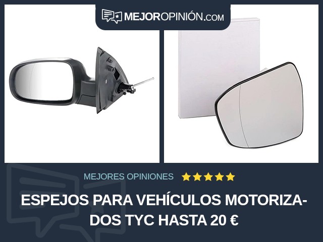 Espejos para vehículos motorizados TYC Hasta 20 €