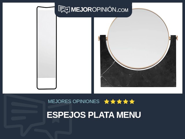 Espejos Plata Menu