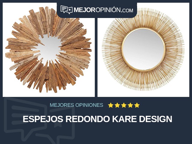 Espejos Redondo KARE Design