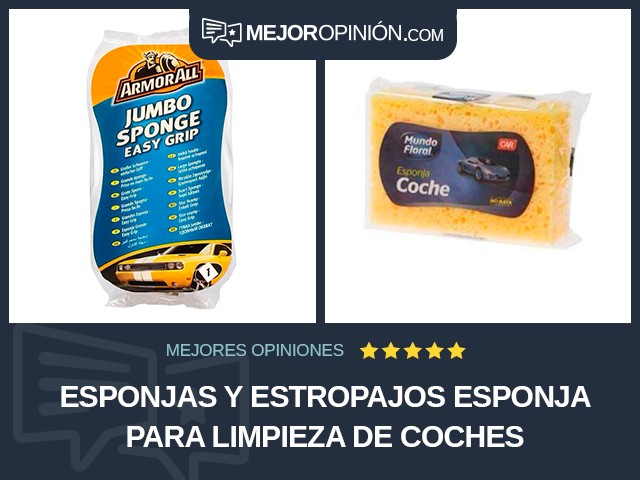 Esponjas y estropajos Esponja Para limpieza de coches