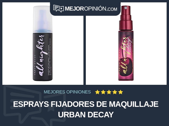 Esprays fijadores de maquillaje Urban Decay