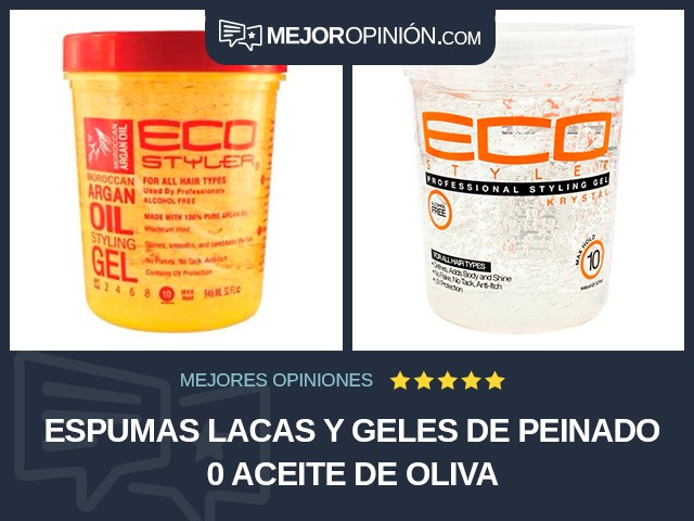 Espumas lacas y geles de peinado 0 Aceite de oliva