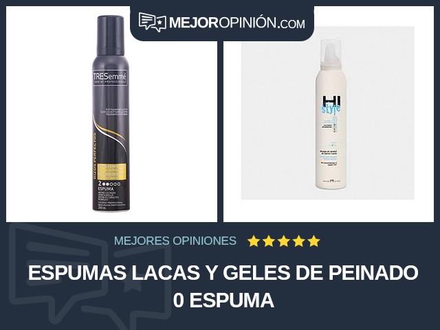 Espumas lacas y geles de peinado 0 Espuma