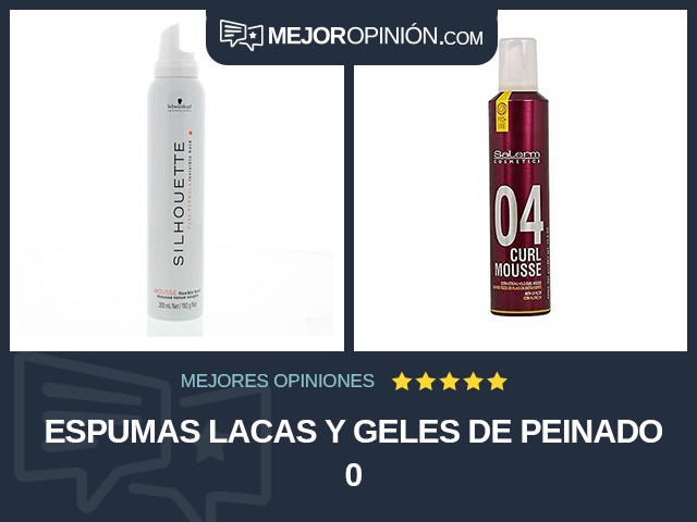 Espumas lacas y geles de peinado 0