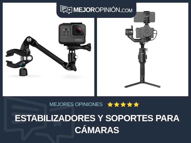 Estabilizadores y soportes para cámaras