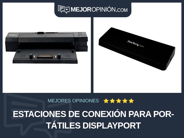 Estaciones de conexión para portátiles DisplayPort