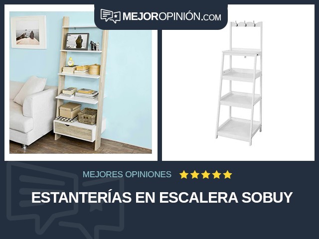 Estanterías En escalera SoBuy