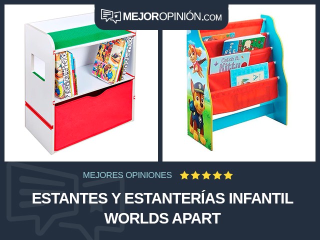 Estantes y estanterías Infantil Worlds Apart