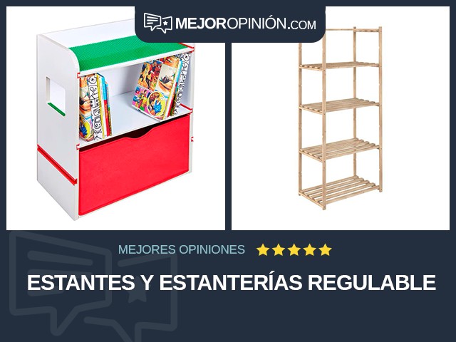 Estantes y estanterías Regulable