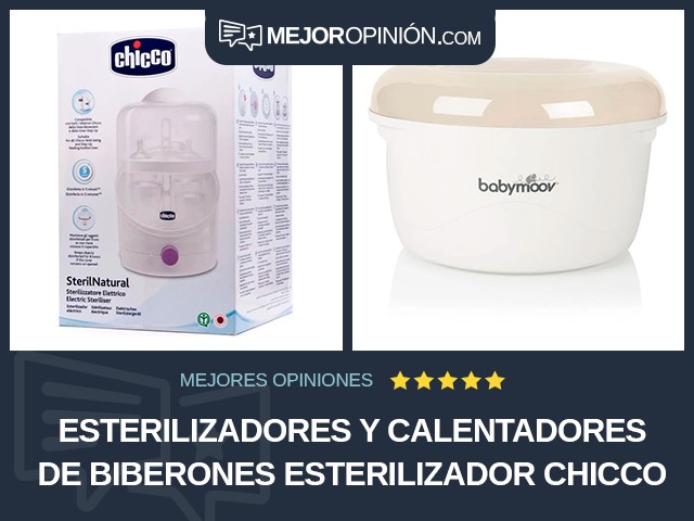 Esterilizadores y calentadores de biberones Esterilizador Chicco