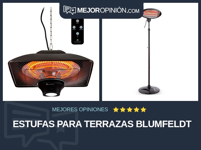 Estufas para terrazas Blumfeldt